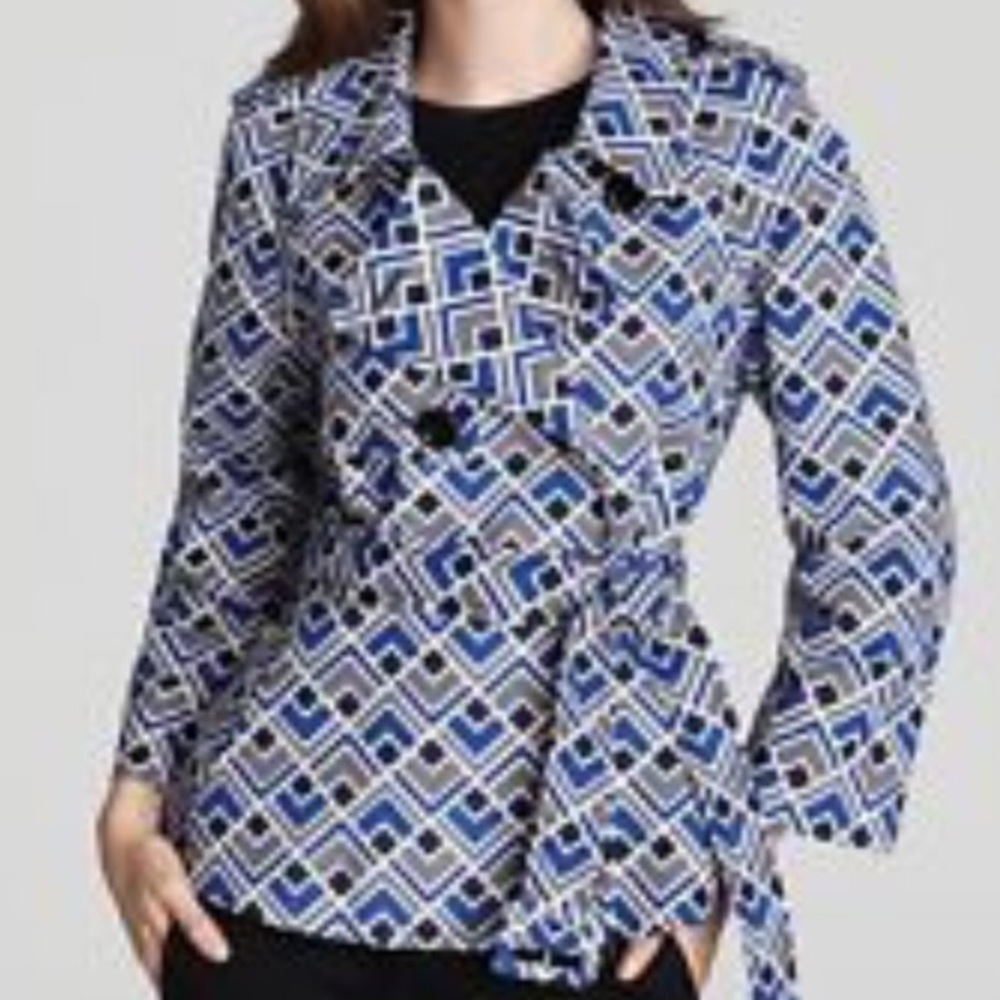 Kate Spade peplum trench with tags